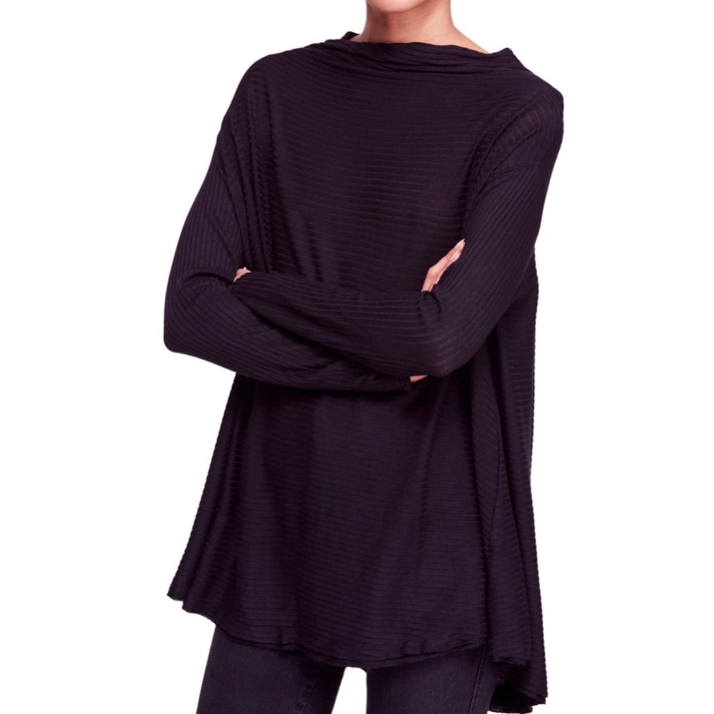 Free People Rib Split Back Pullover - image 1